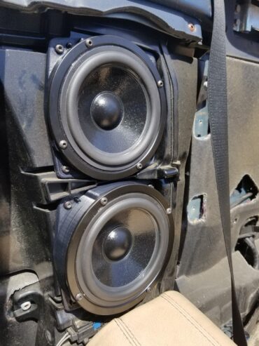 GranCabrio Rear Speakers Upgrade